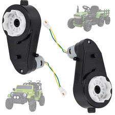 2Pcs Powered Wheels Motor 12V 40000RPM Kids Ride on Car Gearbox Motor Powered Wh
