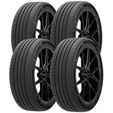 Qty 4 24540r18 Kumho Ecsta Sport As Pa71 97y Xl Black Wall Tires
