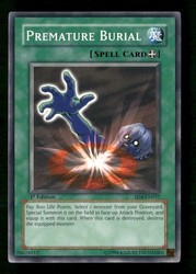 Premature Burial SD4-EN017 (Structure Deck: Fury from the Deep) 1st Edition