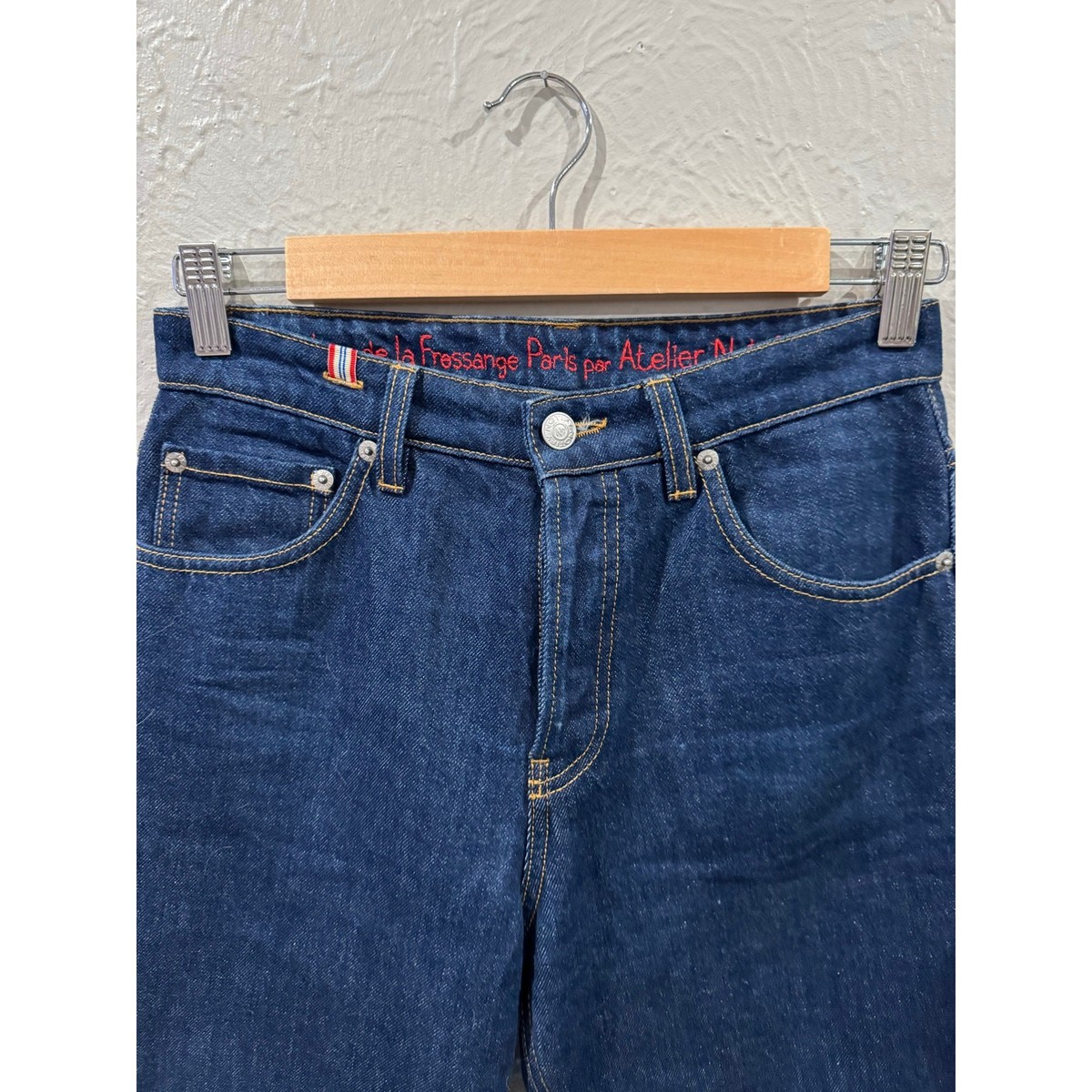 Ines de la Fressange Paris par Atelier Notify jane Blue Navy Jeans size 26 View 5