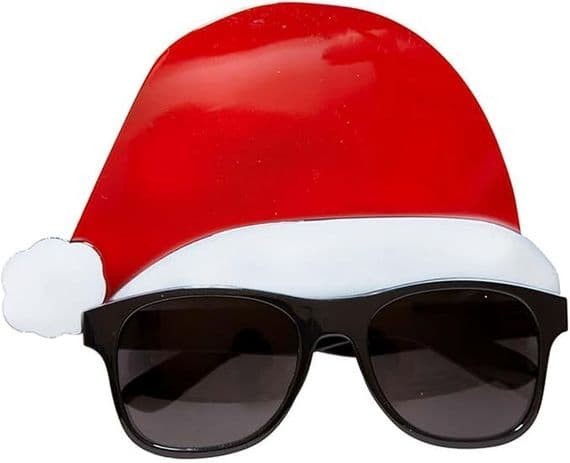 Christmas Santa Claus Glasses Novelty Fancy Dress Accessory