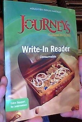 Write-in Reader Volume 1 - Paperback, by Houghton Mifflin Harcourt - Very Good o