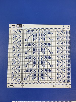 6a Passap Deco Punch card  For Knitting Machine FREE SHIPPING!!!