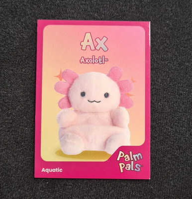 Leaf Original Palm Pals Ax Axolotl PB-1 Basis-Set Non-Sport Karte 2025