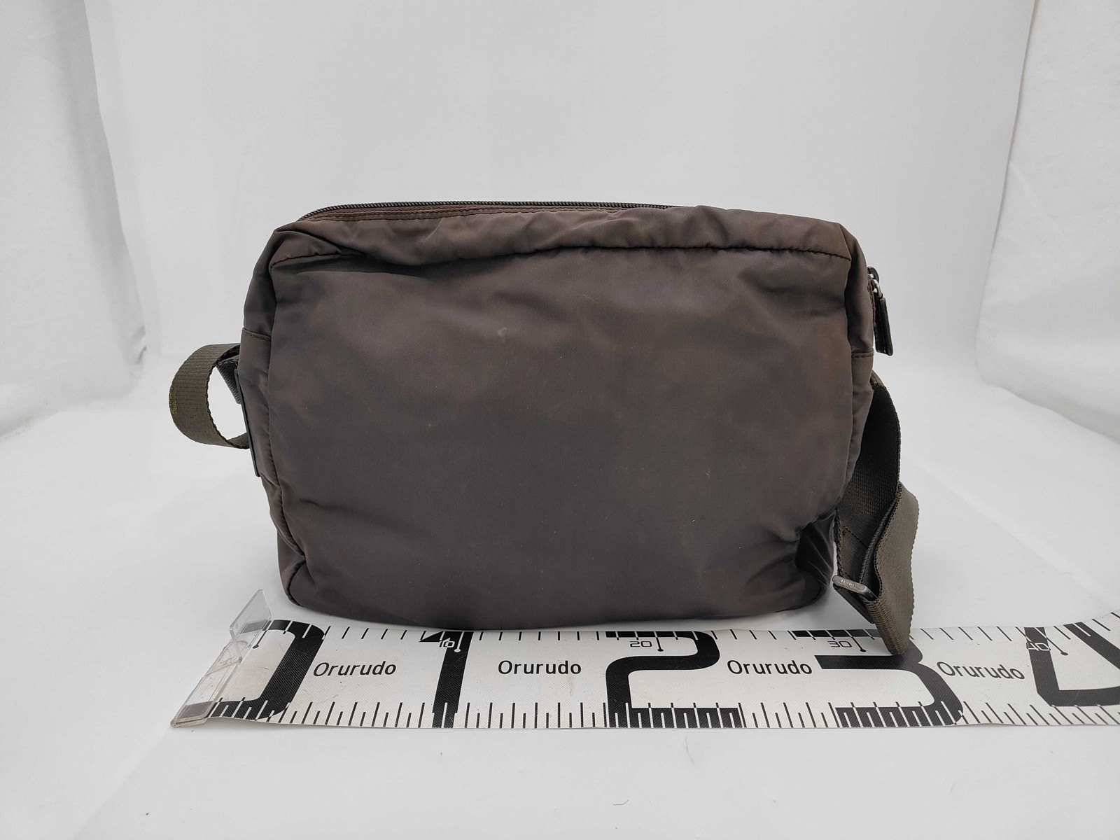 PRADA Nylon Triangle Logo Tesuto Shoulder Bag - # image 2