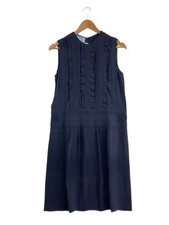 PRADA/Sleeveless Dress/Size 38/Rayon/Navy/P33R0