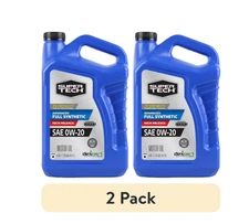 (2 pack) Super Tech Advanced High Mileage Full Synthetic SAE 0W-20 Motor Oil, 5