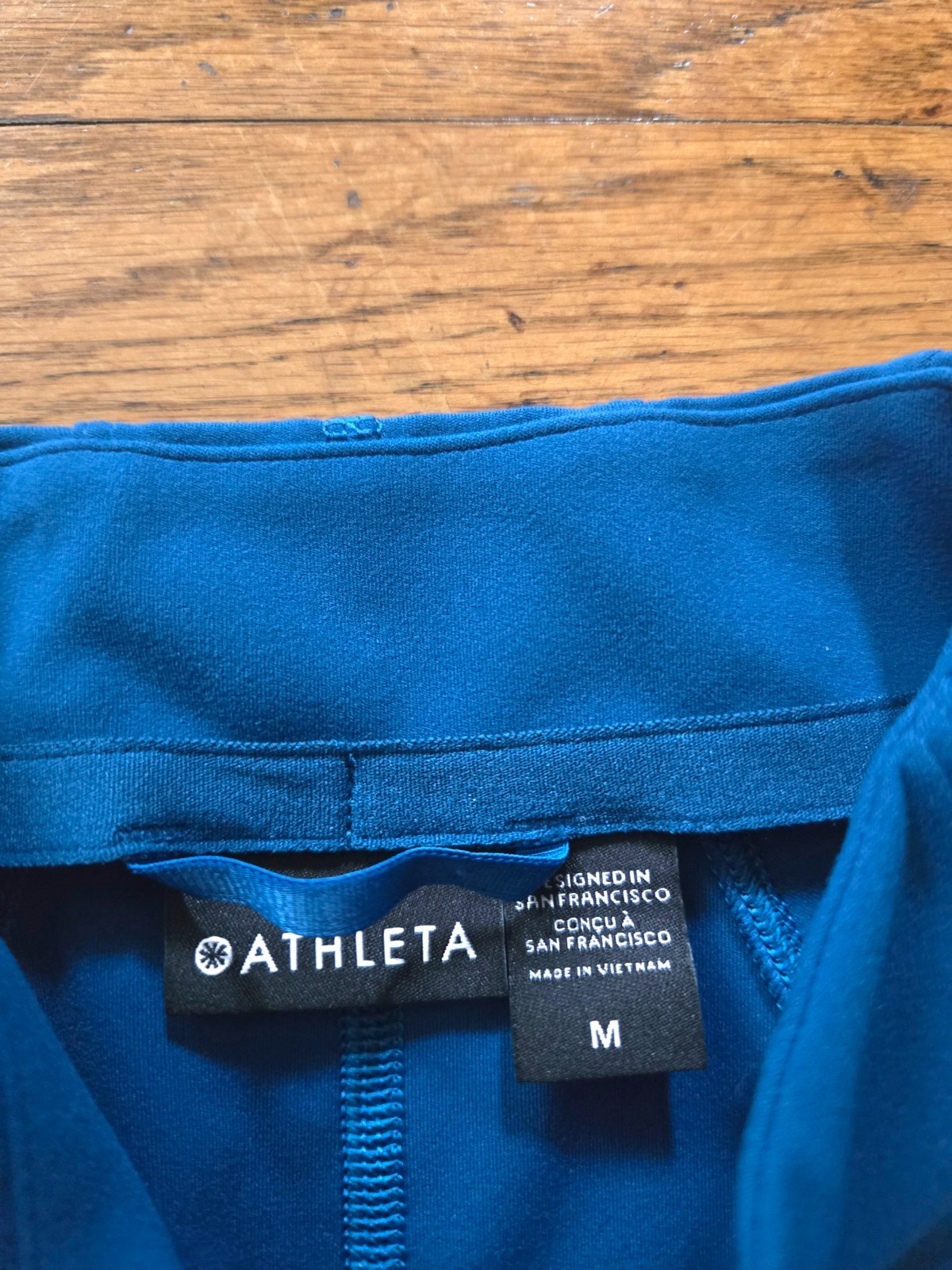 Athleta Salutation Full Zip Jacket Medium Thumbho… - image 4