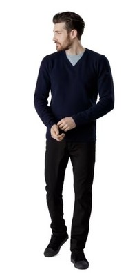 NWT Arc'Teryx Men's XL Donavan V-Neck Sweater Wool Blend Color