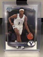 AJ Dybantsa 1st Bowman: 2025-26 Bowman Chrome Basketball -Base -BYU #BCP-1