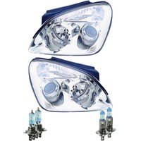 Halogen Scheinwerfer Set H7/H1 FüR KIA Carens III Inklusive Lampen