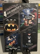 Batman Collection 4 Film Favorites [DVD] Brand New Returns Forever & Robin