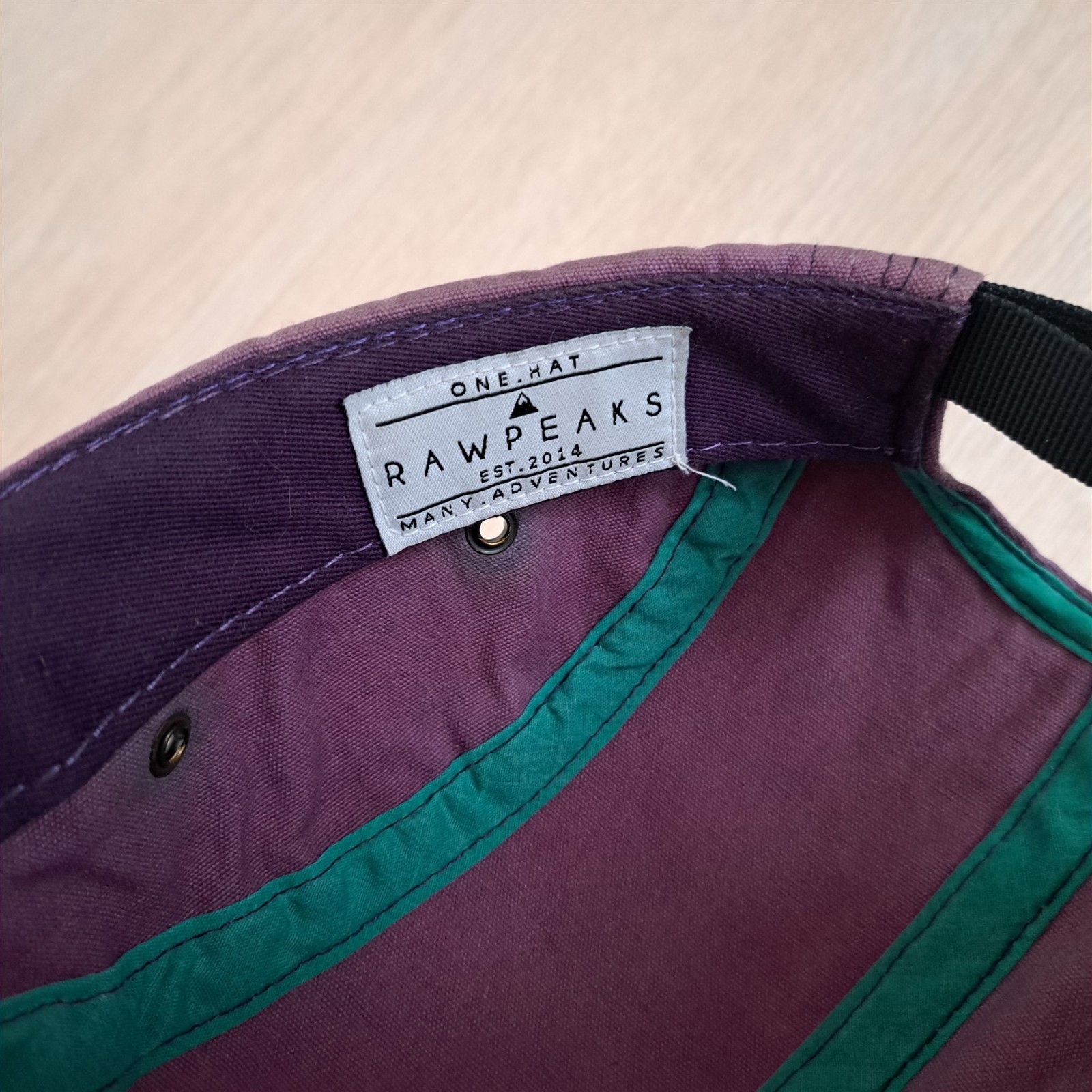 RAW PEAKS ADJUSTABLE STRAPBACK 5 PANEL BASEBALL H… - image 18