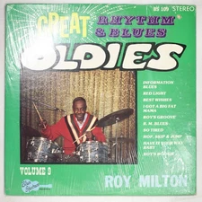 [US-orig.LP] Roy Milton/Great Rhythm & Blues Oldies Vol.9 (normal Ryohin, 177, B