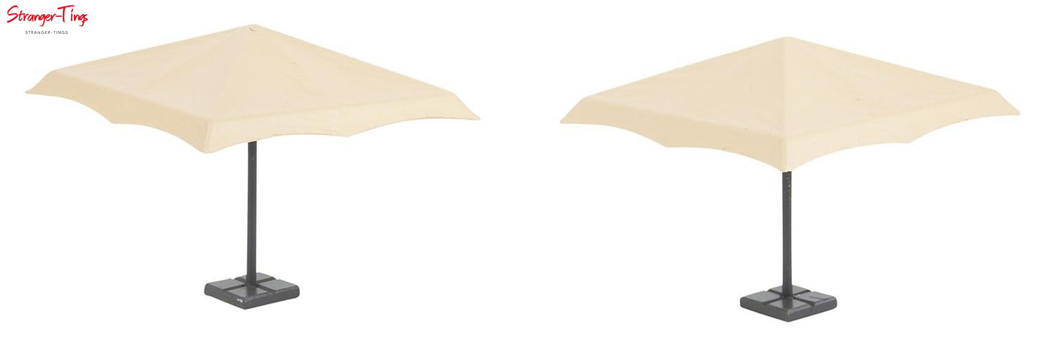 Faller Rectangular Large Parasols (2) VI , HO Scale