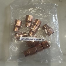 BAG OF 10 - 22mm x 15mm Fitting Reducer - End Feed