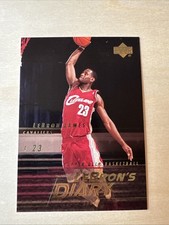 2003-04 Upper Deck - Lebron's Diary LeBron James #LJ15 (RC)