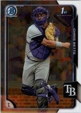 2015 Bowman Chrome Draft #194 Chris Betts - BB