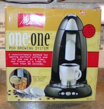 Melitta One:One Pod Brewing System Coffee/tea w/ Java pods New/Open Box TESTED 