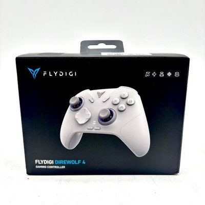 Flydigi Direwolf 4 Multiplatform Wired/Wireless Gaming Controller - White 