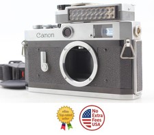     N MINT w/Light Meter Strap Canon P Rangefinder 35mm Film Camera From JAPAN