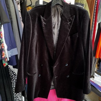 BLK DNM Dark Velvet Men's Blazer