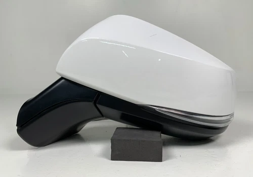 2019-2024 Toyota Rav4 Left Driver Side w/Blind Spot Door View Mirror White OEM