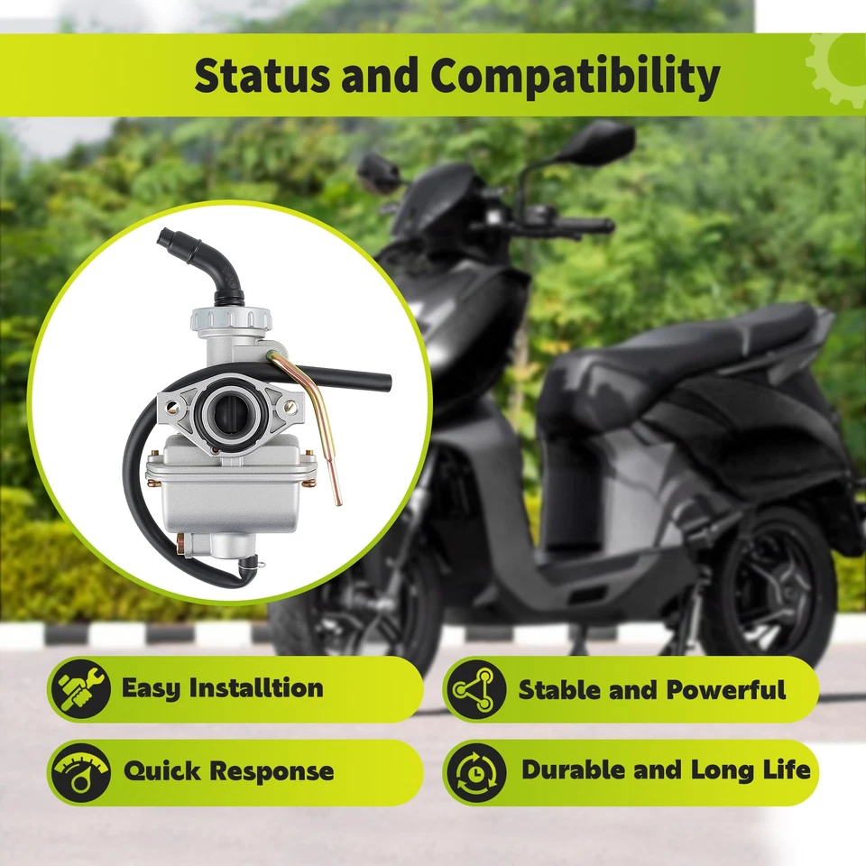 Carburetor carb For Honda CRF 80 CRF80 CRF 80F CRF80F 2004 2005 2006 2007 - Image 2 of 4