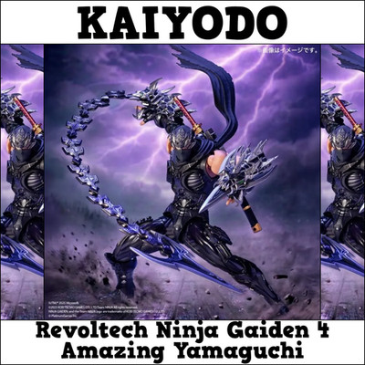 KAIYODO Revoltech Ninja Gaiden Amazing Yamaguchi Series Ryu Hayabusa  PRESELL 