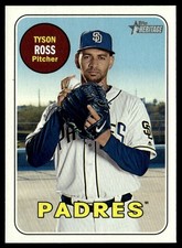 2018 Topps Heritage Tyson Ross San Diego Padres #645