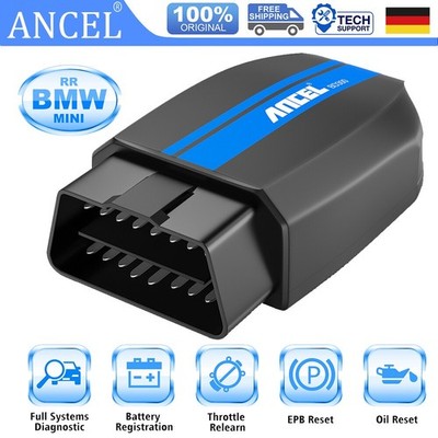 ANCEL BD300 Bluetooth OBD2-Scanner für BMW Batterie-Registration Diagnosegerät