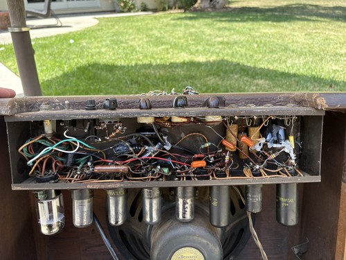 Gibson Les Paul Amp GA-40 1954 1X12" combo 14 Watt Tube Amp - Picture 12 of 15