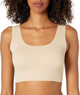  Bali Comfort Revolution Wireless T-Shirt Bra, Wireless Full-Coverage Bra, Small