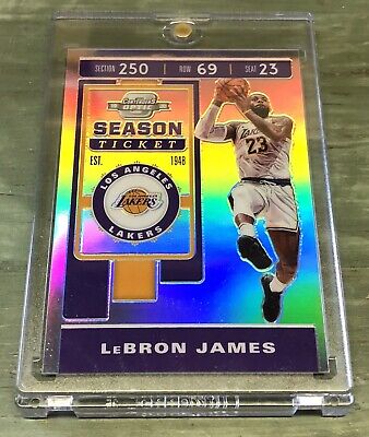 2019-20 Panini Contenders Optic Silver #88 Lebron James | eBay 2019-20 Panini Contenders Optic Silver #88 Lebron James | eBay