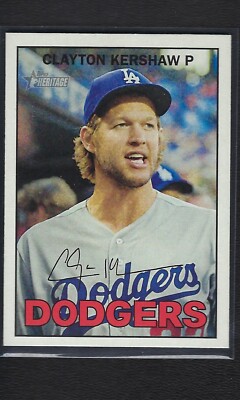 2016 Topps Heritage Short Print *** CLAYTON KERSHAW  SP # 426   MINT