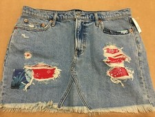 GAP Women's Denim Jean Skirt 8-10 New size 30 59.95
