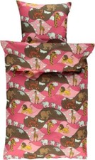 Scandi Smafolk organic cotton ZOO bedding set -junior