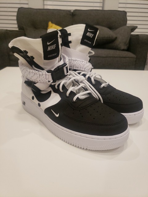 Nike SF Air Force 1 High Panda - Black and White for sale online | eBay