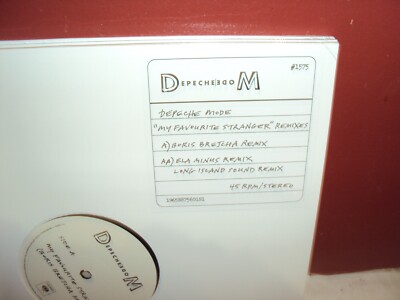 depeche mode memento mori 12 singles box set DEPECHE MODE MEMENTO MORI LOT OF 5 VINYL SINGLES 12