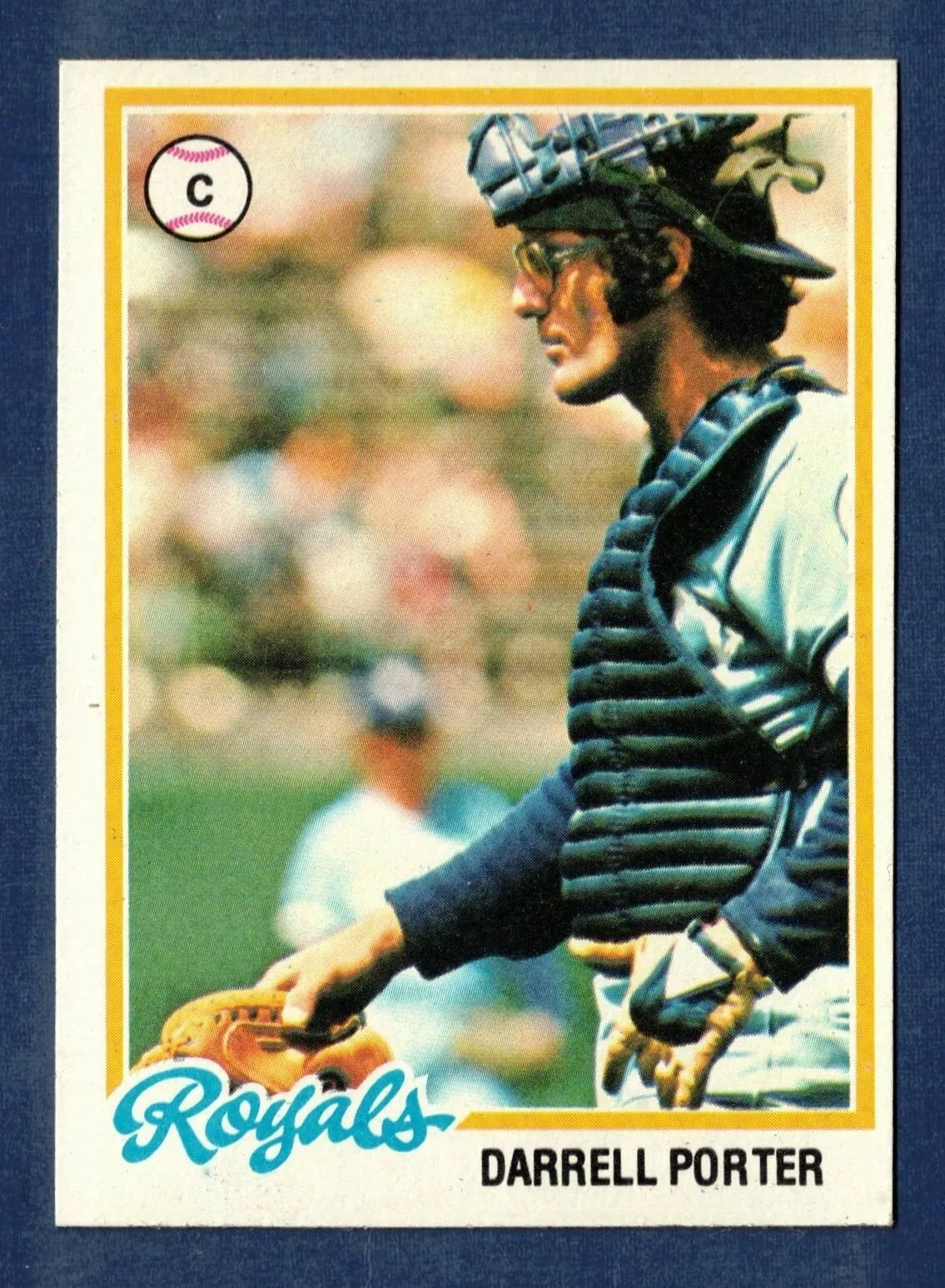 Darrell Porter trading card