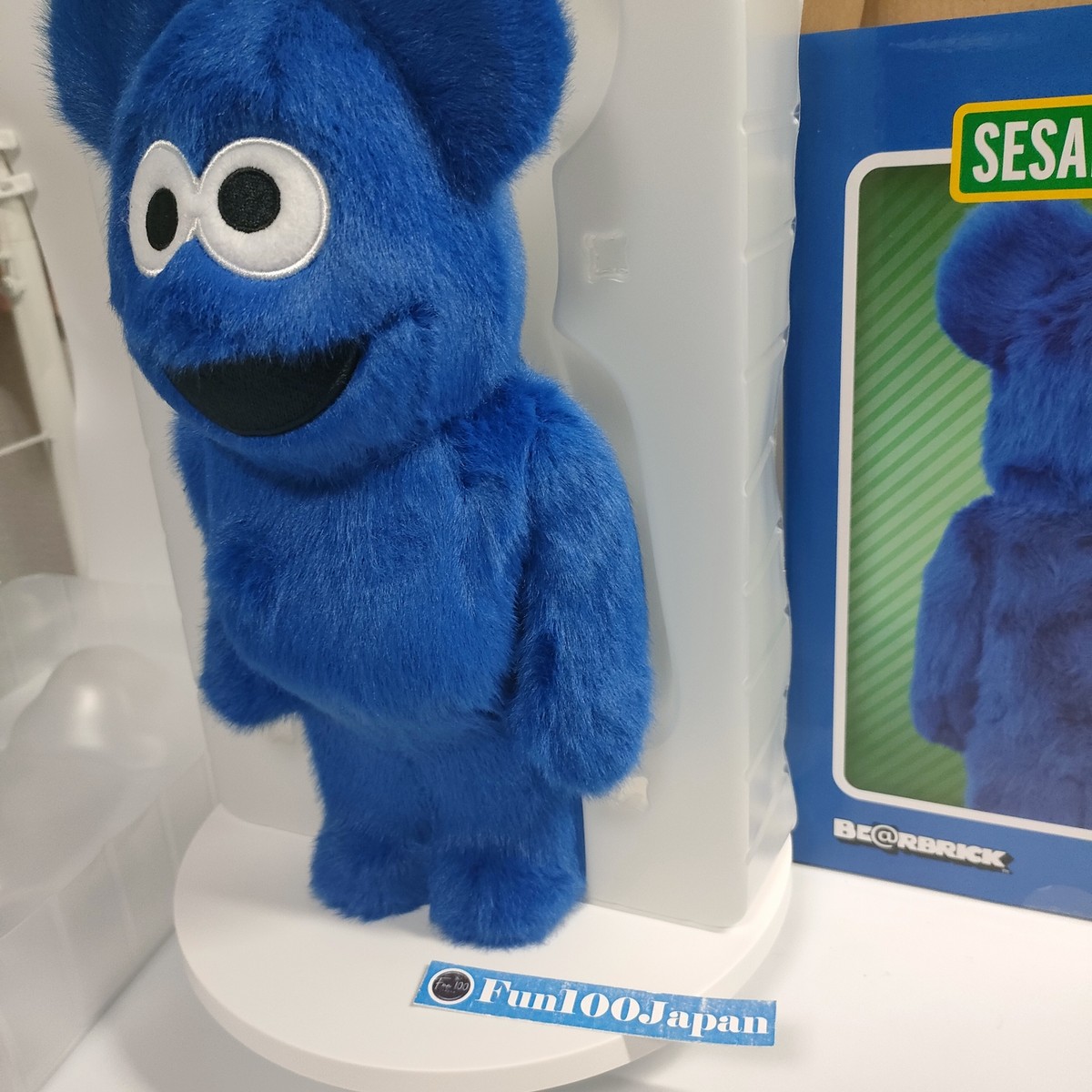 MEDICOM TOY BE@RBRICK Sesame Street COOKIE MONSTER COSTUME
