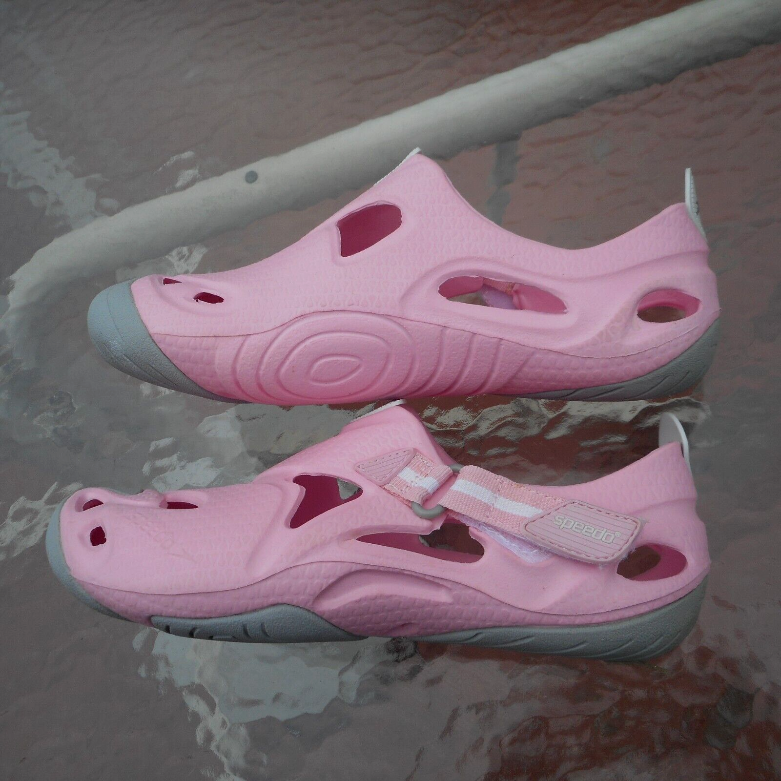 SAOLA Speedo Sport Sandali Rosa Sintetico Opaads Sandali Donna Scarpe Taglia 6 M