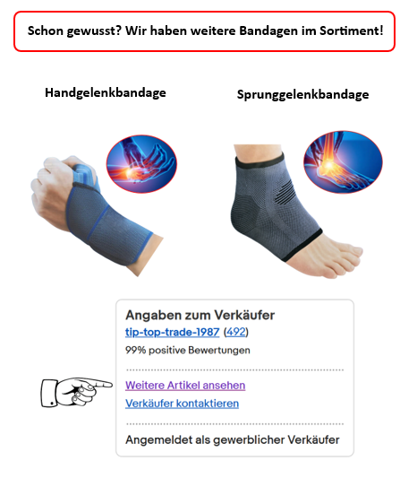 Handgelenk Bandagen - Gorilla Sports DE