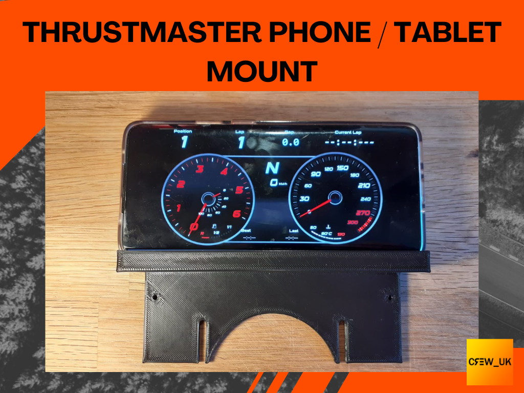 SMARTPHONE HOLDER SUPPORTO Cellulare Thrustmaster TX, T300, TS-PC, TS-XW EUR 23,00 - IT - Foto 6