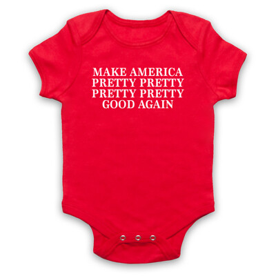 CURB YOUR ENTHUSIASM MAKE AMERICA PRETTY GOOD AGAIN BABY GROW BABYGROW GIFT