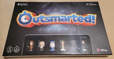 NEW OUTSMARTED! The Live Family Quiz Show Board Game Ages 8+ 2-24 Players QPlay