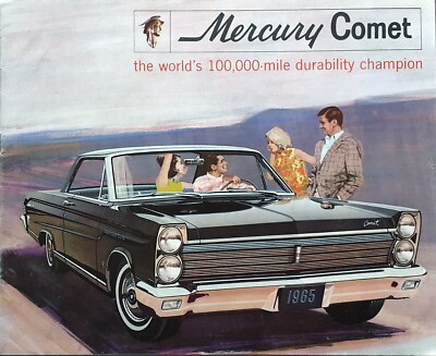 Ford Mercury Comet USA Prospekt von 1965 eigene Fotos