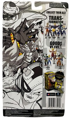 Dragon Ball Z Transformation Piccolo Figure&Promo Card NEW Jakk