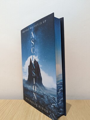 Signierte Erstausgabe-Ascension by Nicholas Binge-Sprayed Edge-Neu