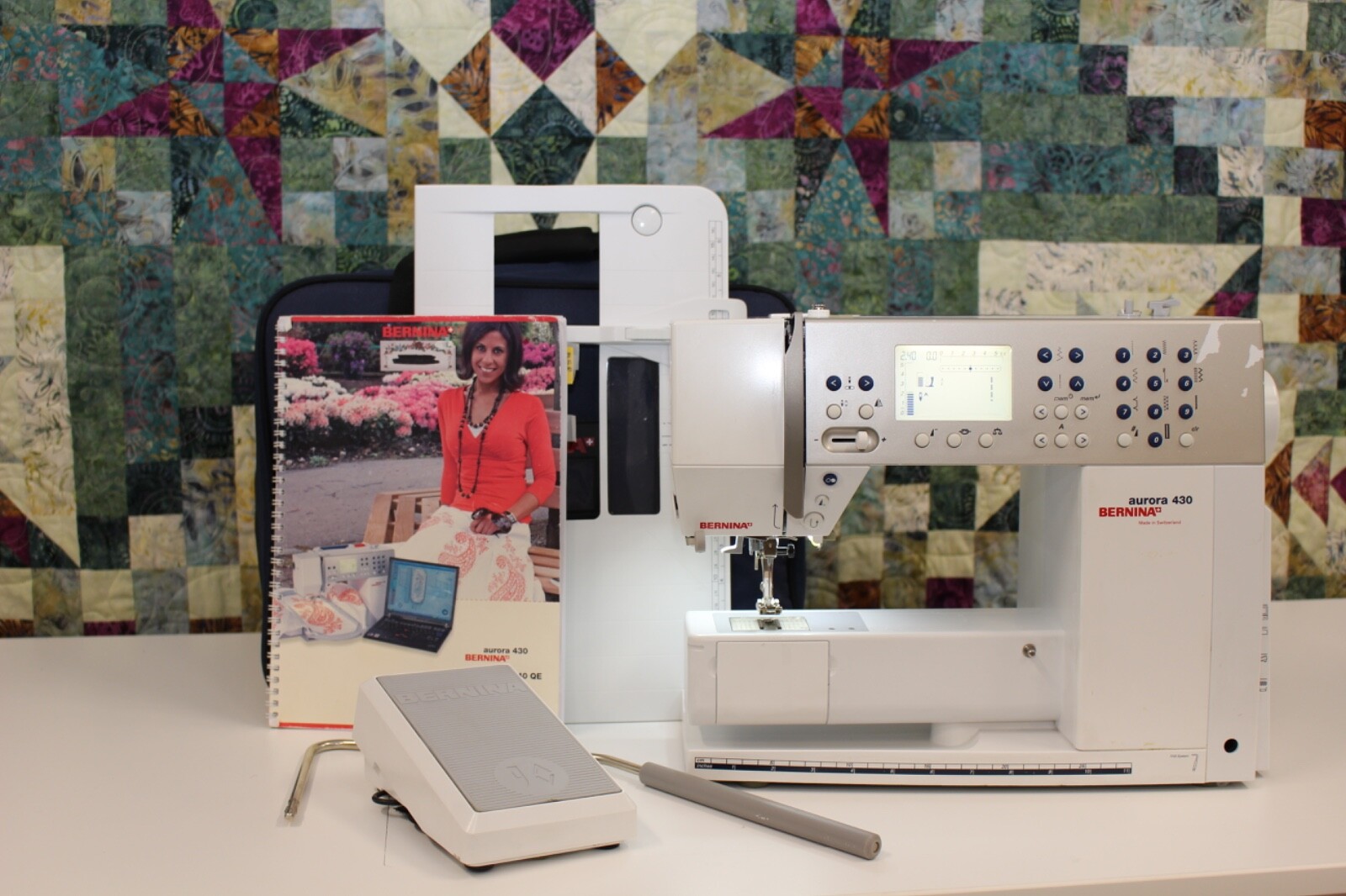 Bernina Aurora 430 Computerized Sewing Machine Professionally Serviced